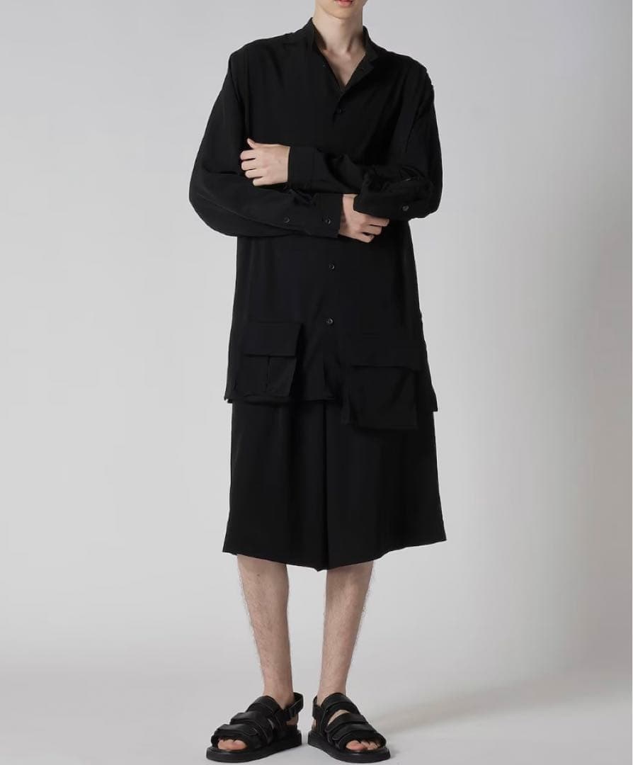 25ss Yohji Yamamoto POUR HOMME ハーフパンツ