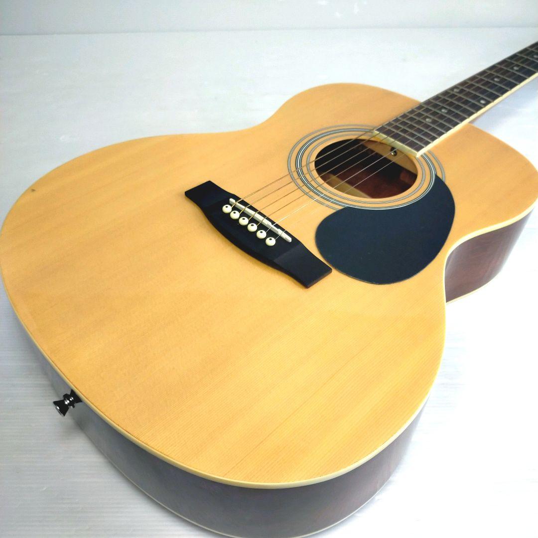 【美品】すぐ弾ける！HONEY BEE アコースティックギター F-15N