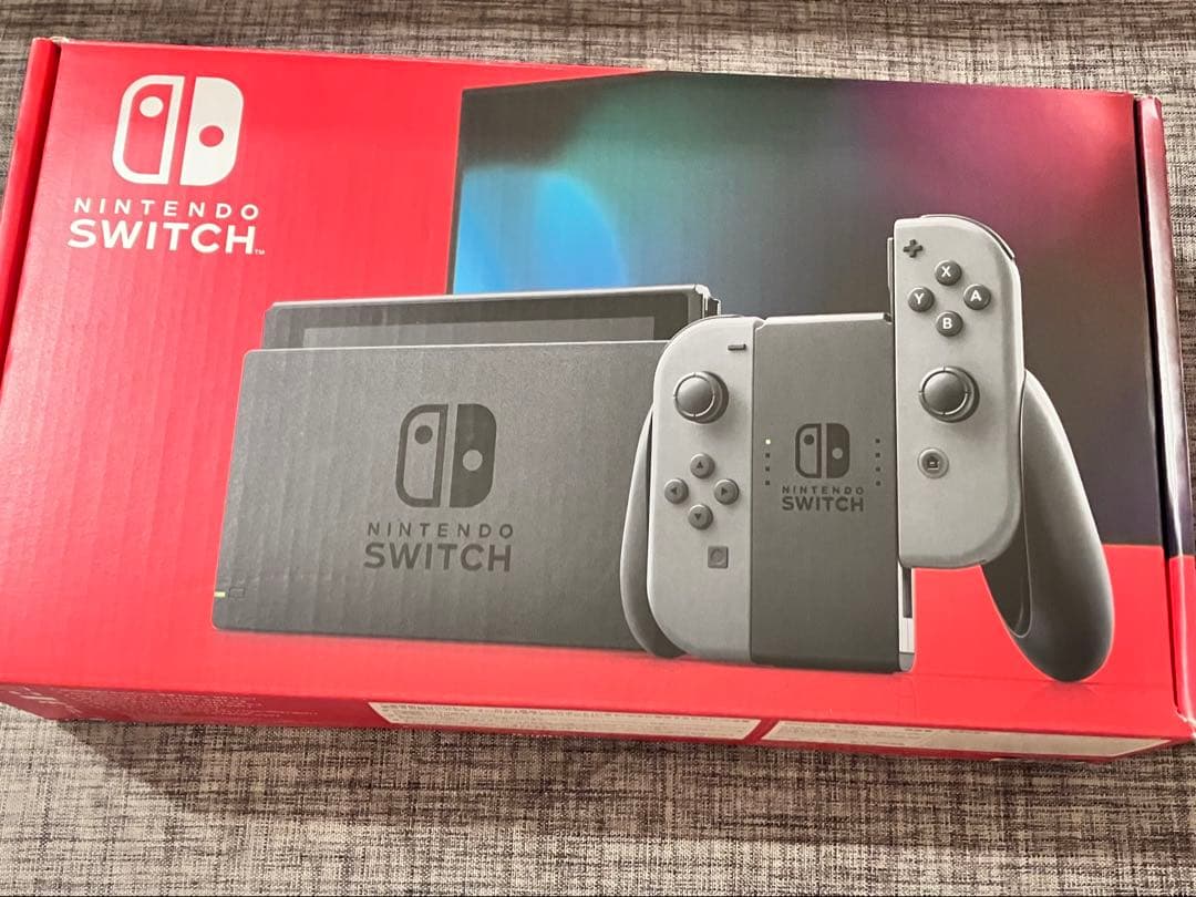 Nintendo Switch グレー 本体 元箱付き