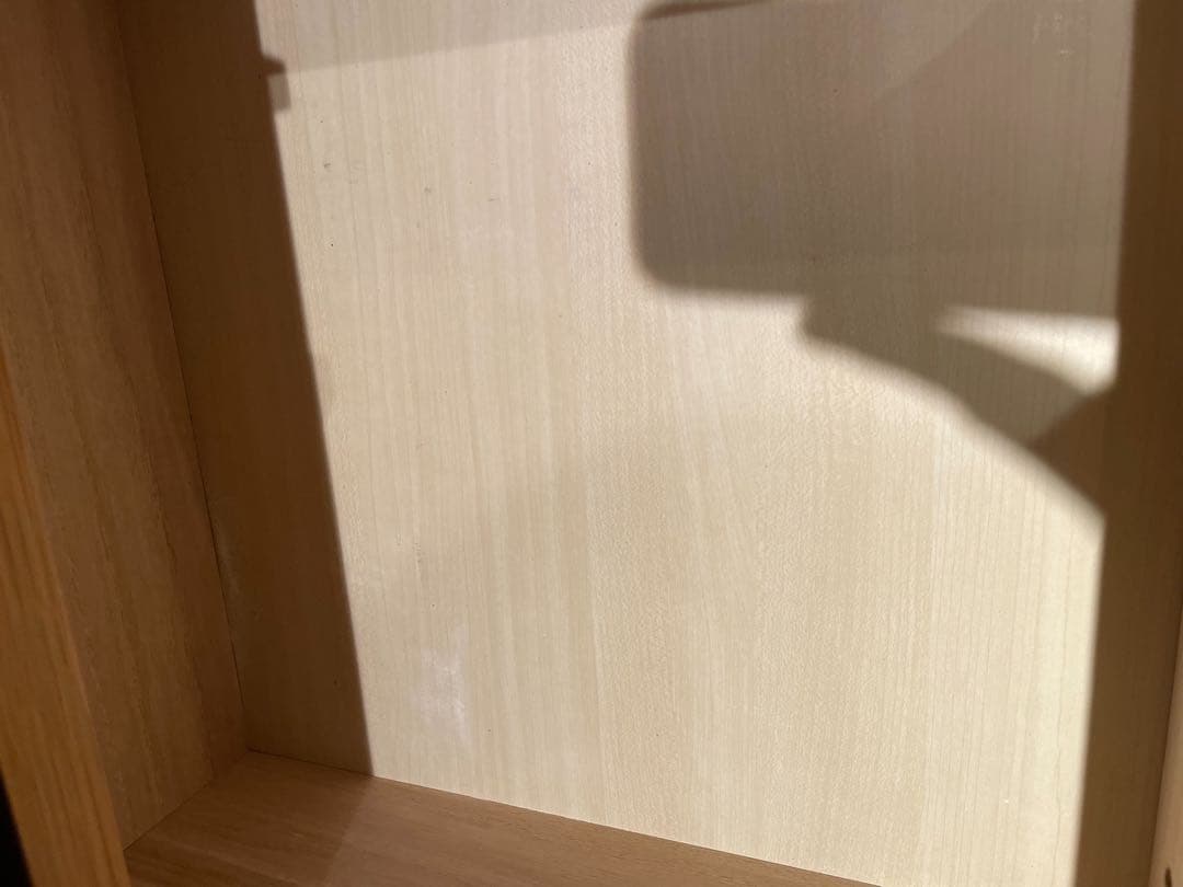 無印　オーク材4段チェスト　廃盤