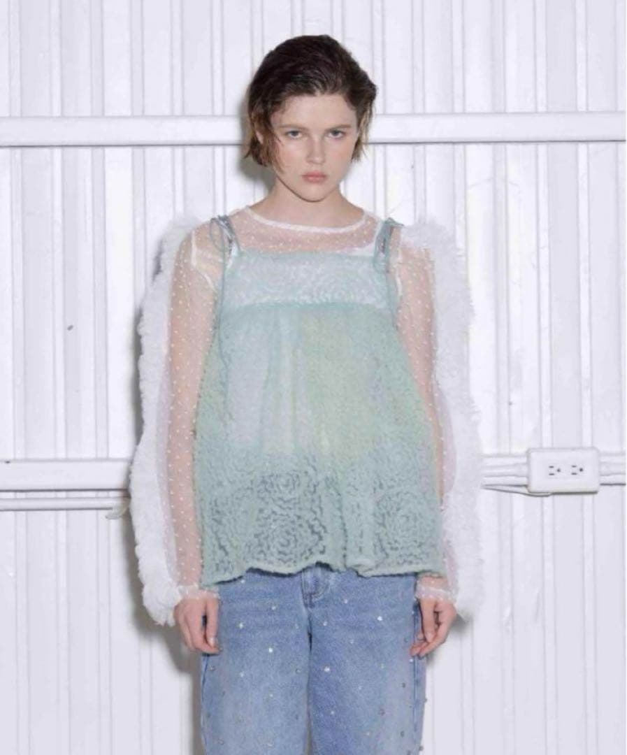 【正規品】Bibiy. キャミソール　トップス　グリーン