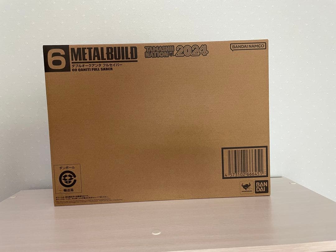 新品未開封　L BUILD メタルビルド　ダブルオークアンタフルセイバー