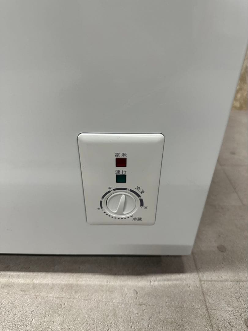 maxzen 上開き冷凍庫 JF100ML01WH