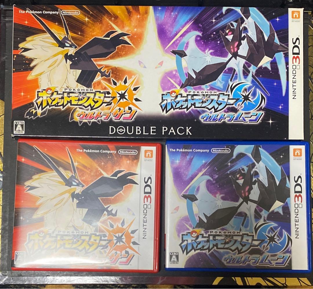 ポケットモンスター ウルトラサン・ウルトラムーン ダブルパック3DS 説明書付