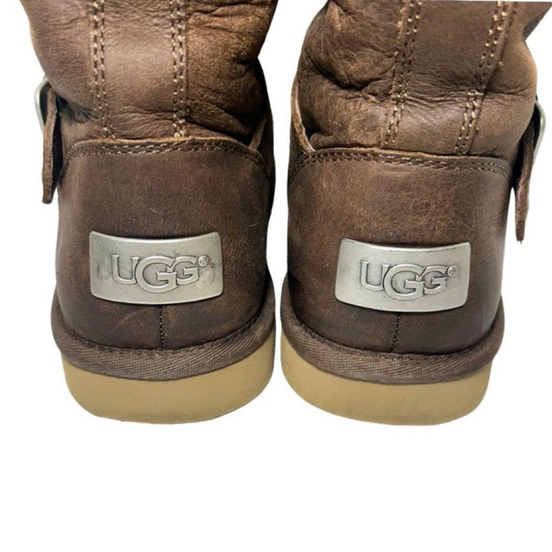 UGG ブラウン エンジニアブーツ　ケンジントン　23cm