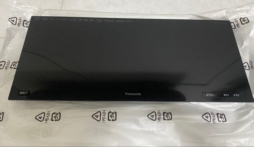 未使用 Panasonic DMP-BDT320 ブルーレイプレーヤー