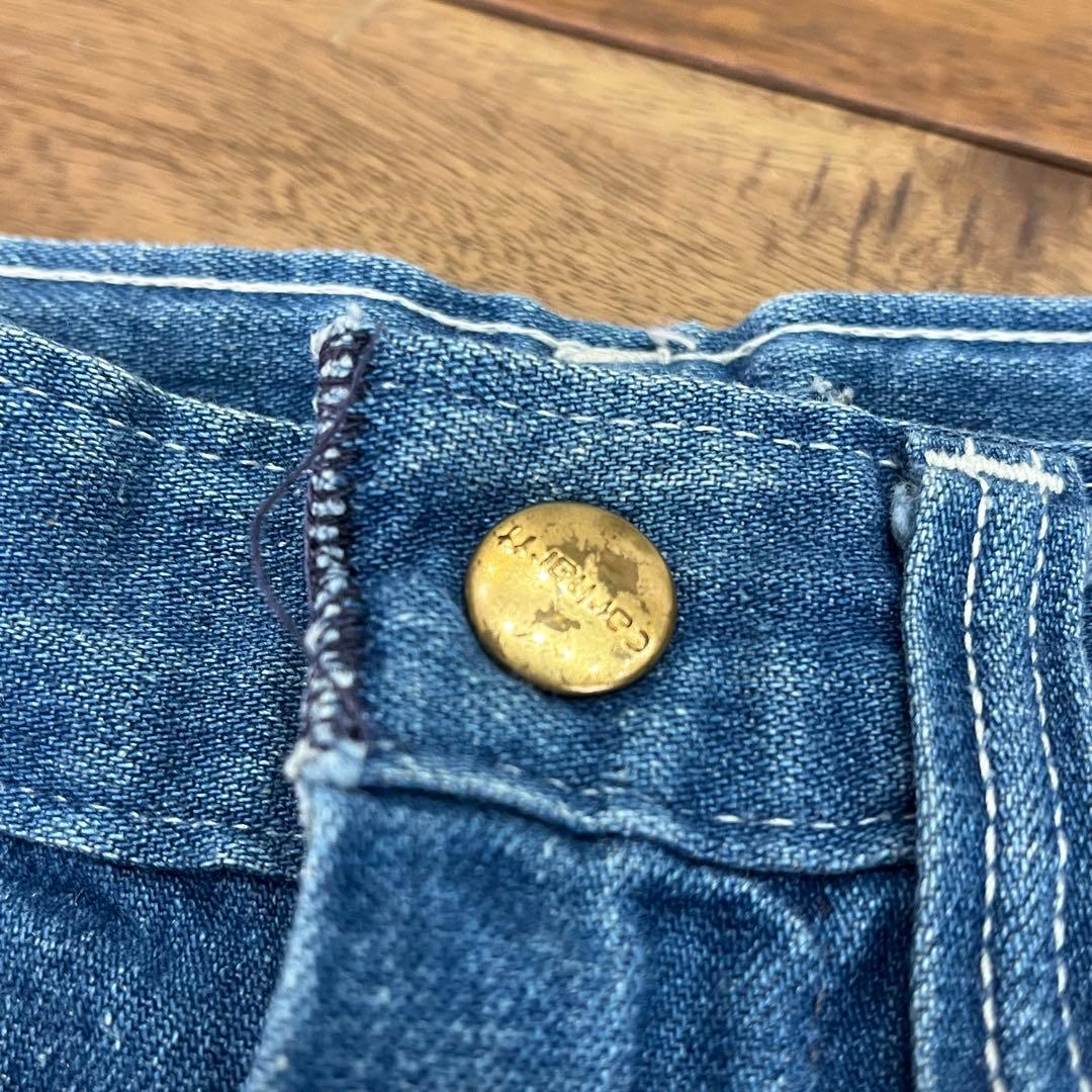 70’sカーハート　デニムペインターパンツ　ヴィンテージ　タロンジッパー