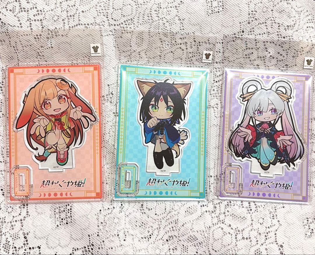 超かぐや姫！ TSUTAYA アクリルスタンド 月見ヤチヨ 酒寄彩葉 かぐや