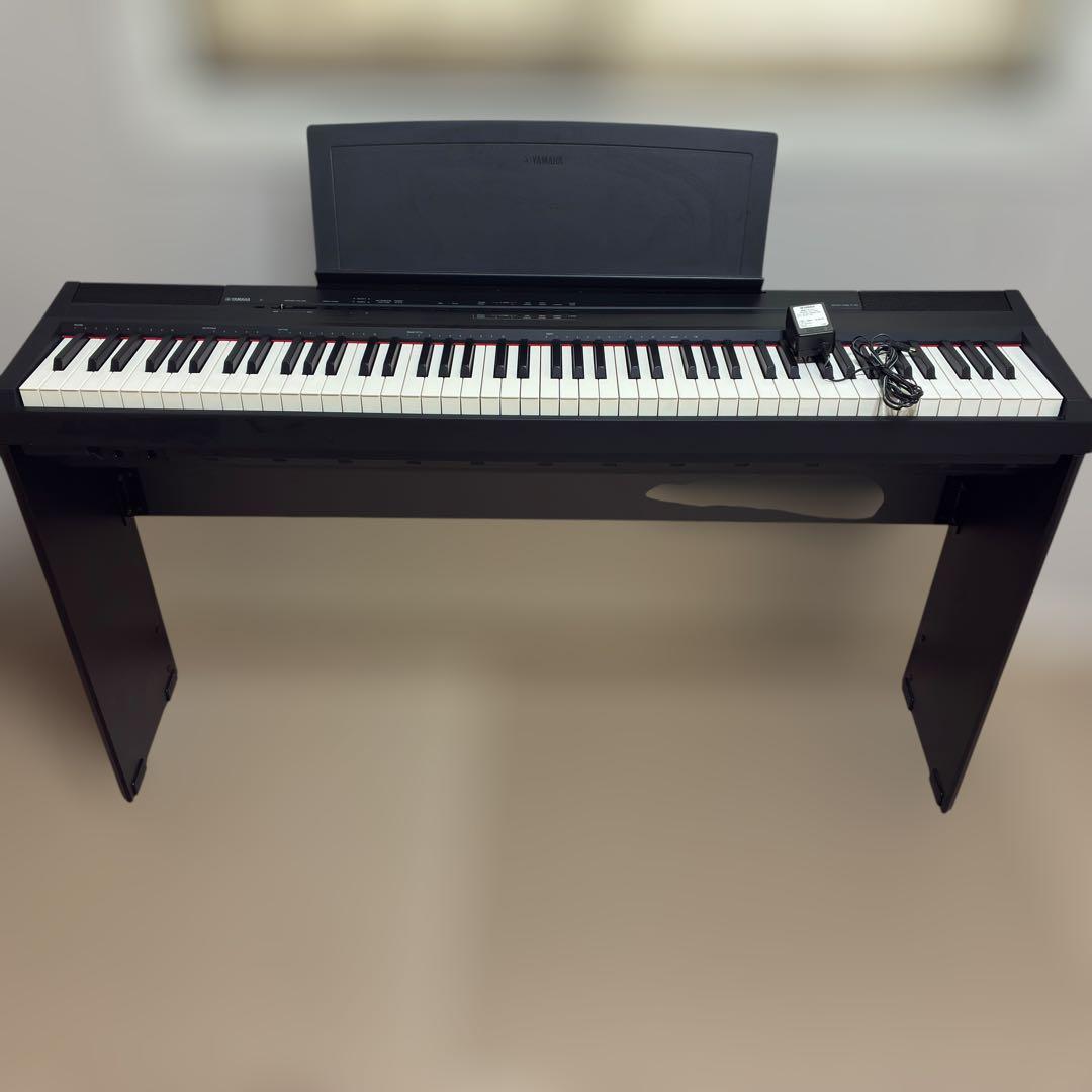 【美品】YAMAHA P-105B 電子ピアノ 88鍵 L-85付　送料無料