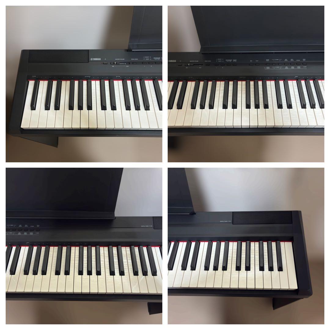 【美品】YAMAHA P-105B 電子ピアノ 88鍵 L-85付　送料無料