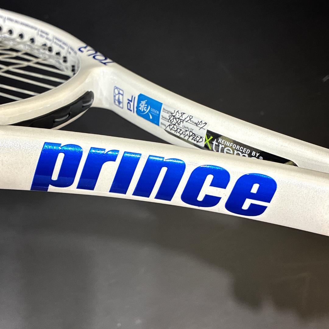 prince　tour 100 プリンス　ツアー　硬式テニスラケット　カバー付き