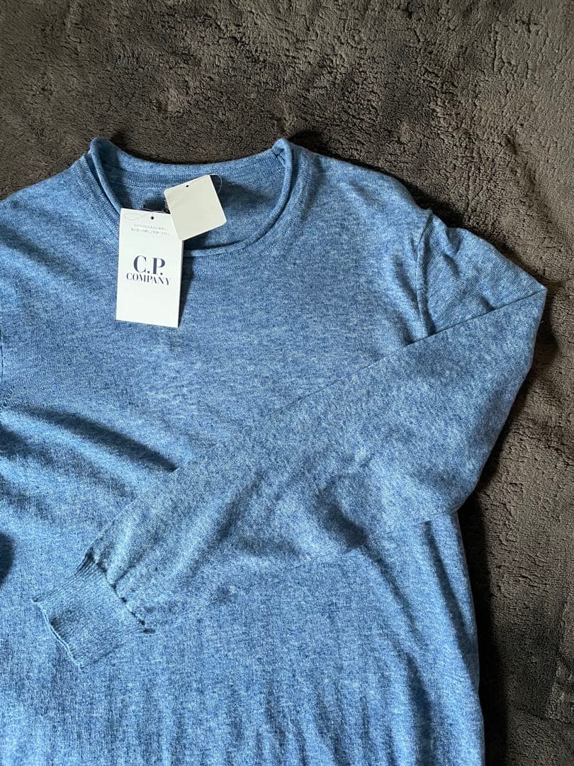 新品未使用C.P.company メンズトップス　インナーブルー定価23000円