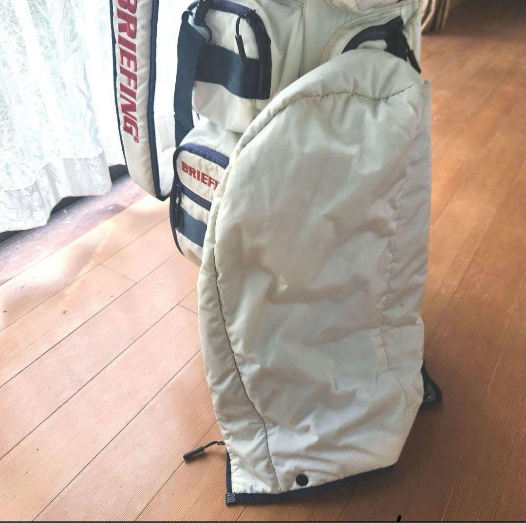 希少完売✦BRIEFING ✦ ゴルフバッグ ✦ホワイト/ネイビー✦ CR-6