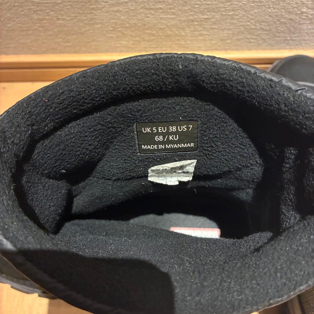 人気❣️ HUNTER イントレピッド ショート スノー ブーツ ブラック　黒