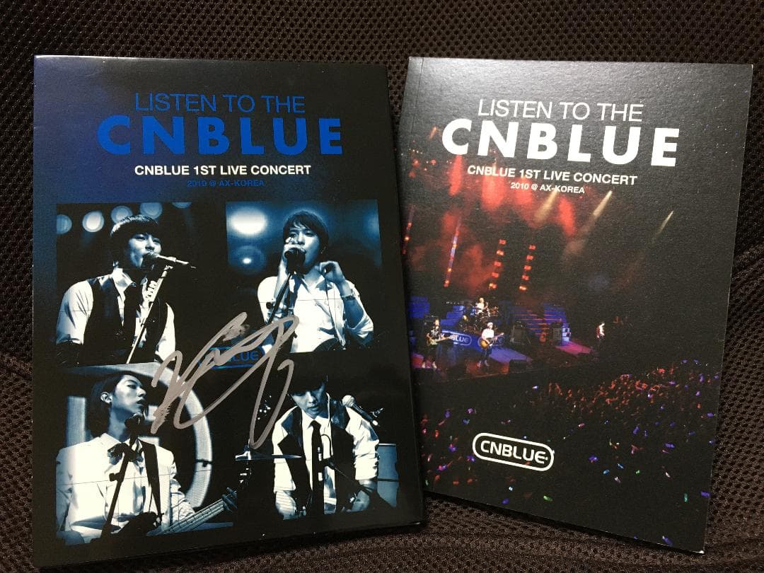DVDミンヒョクサイン入りLISTEN TO THE CNBLUE