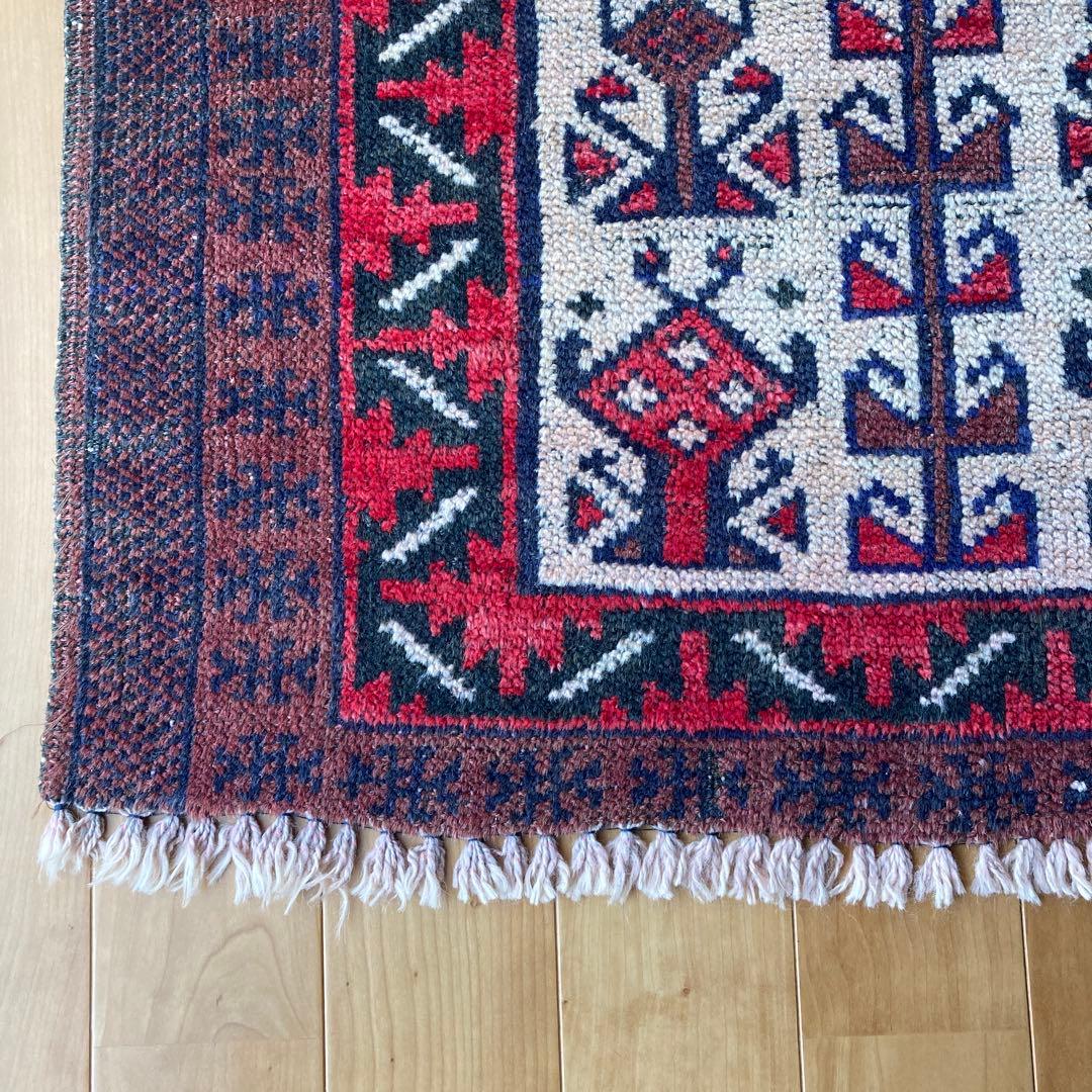 ヴィンテージラグ　トライバルラグ　ツリーオブライフ