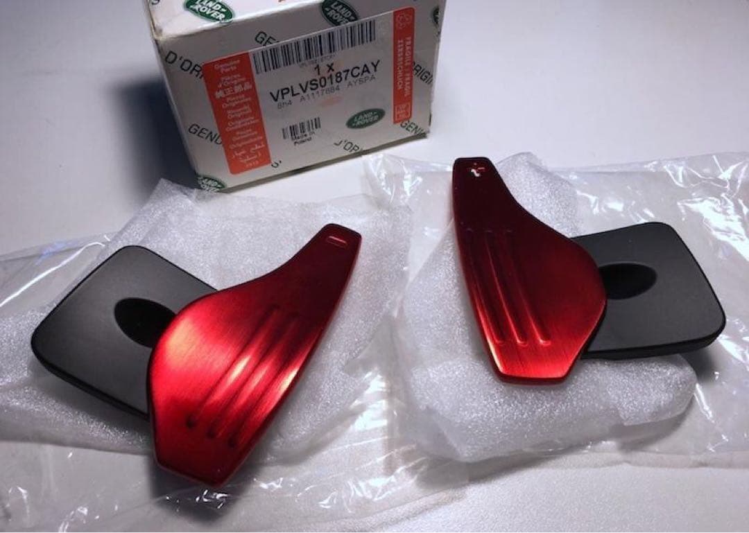 レンジローバー　パドルシフト VPLSV0187CAY レッド/ブラック