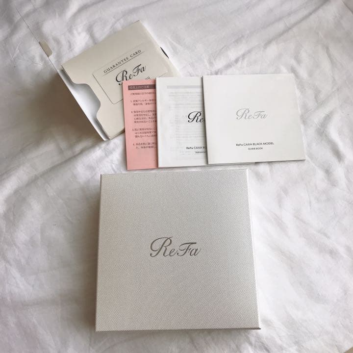 リファ　美顔ローラー　カッサ　ブラック