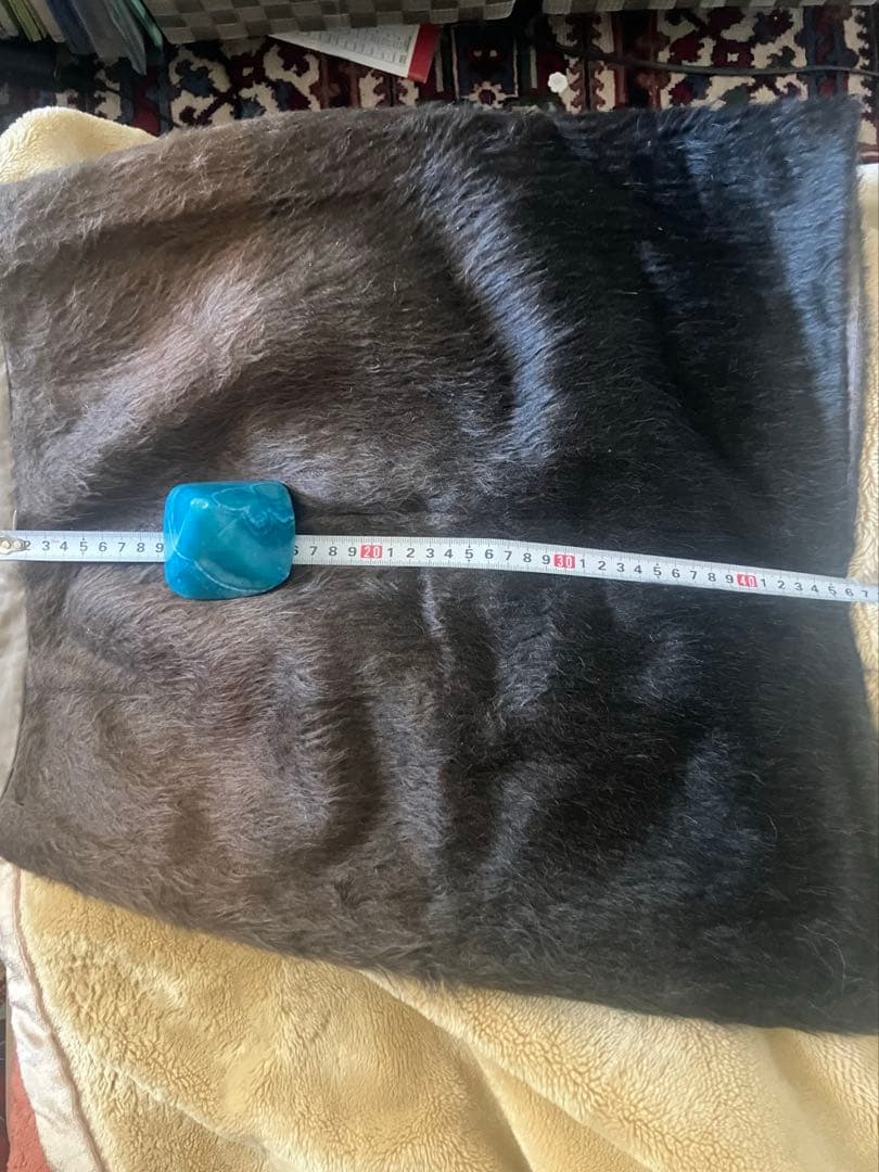 イタリア製maxmara日本店　高級ファー素材 スカート 茶系　未使用近美品