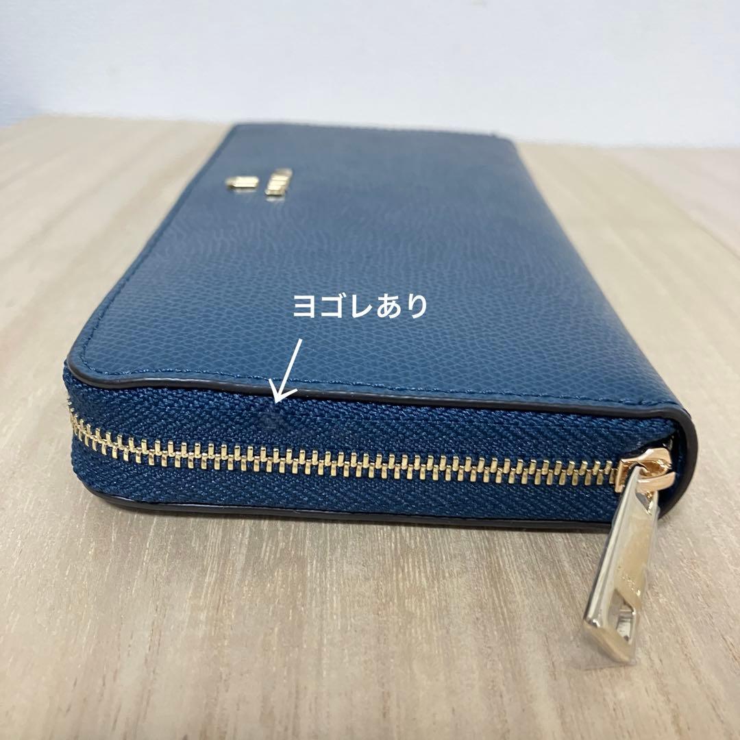 新品未使用✨保護シール付 FURLA フルラ 長財布 ネイビー 訳あり特価