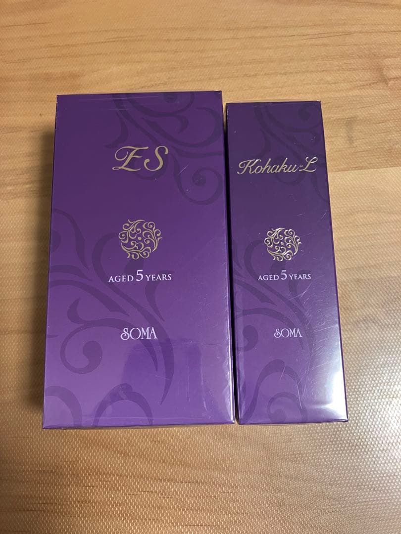 ソーマ化粧品　琥珀LとソーマES セット