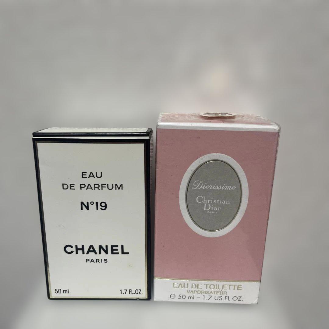 CHANEL N°19 & Diorissimo 50ml セット