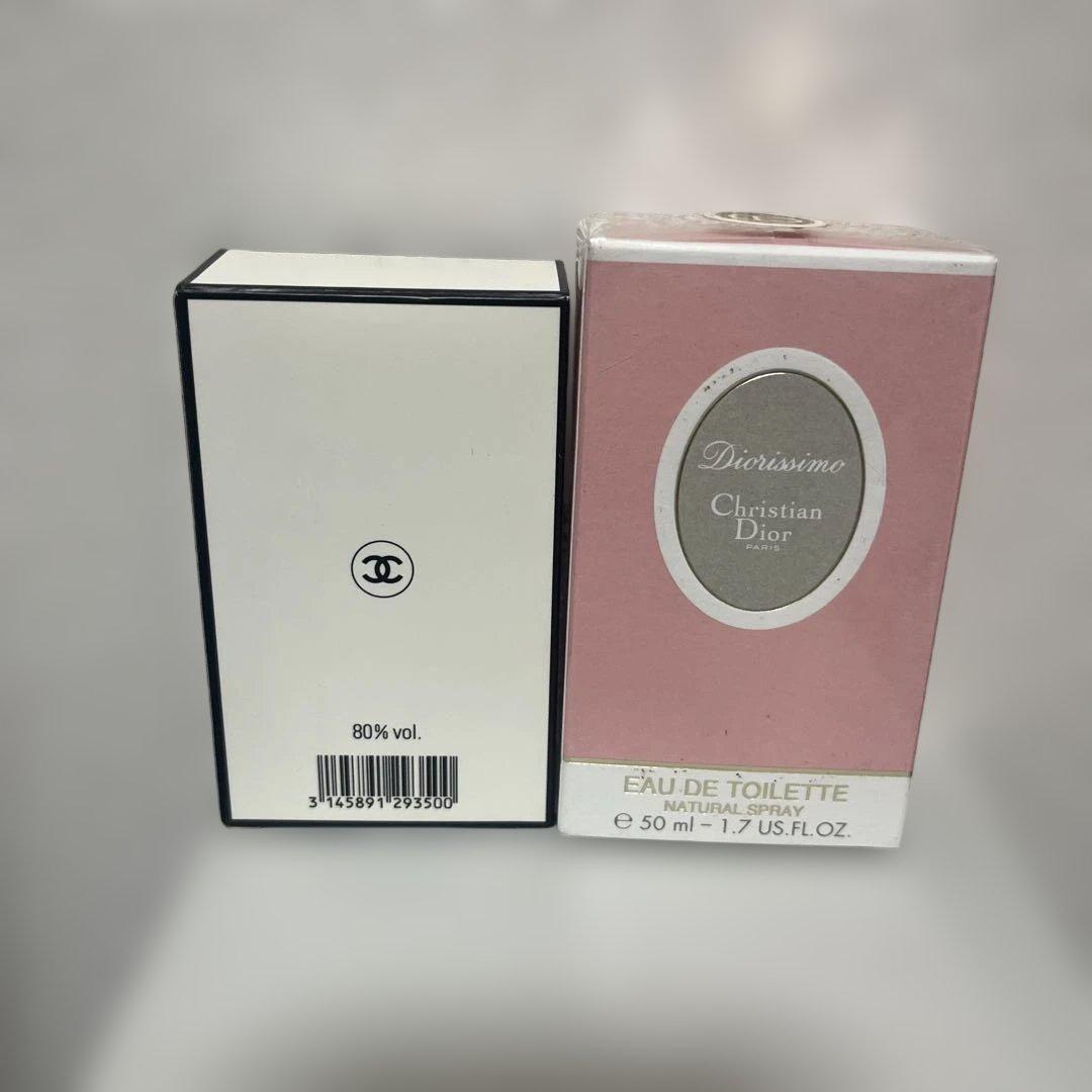 CHANEL N°19 & Diorissimo 50ml セット