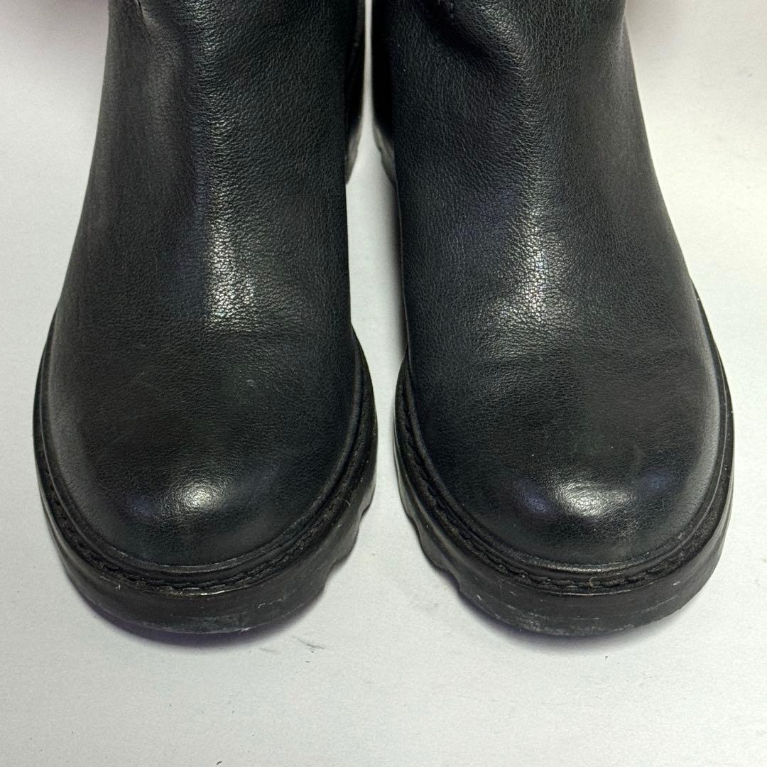 ラムチョコちーずさん専用PRADA ブーツ23cm(35.5)牛革/3U5360