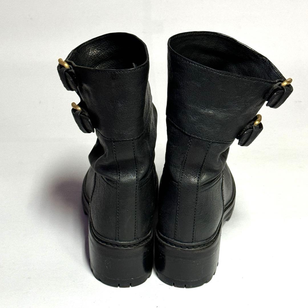 ラムチョコちーずさん専用PRADA ブーツ23cm(35.5)牛革/3U5360