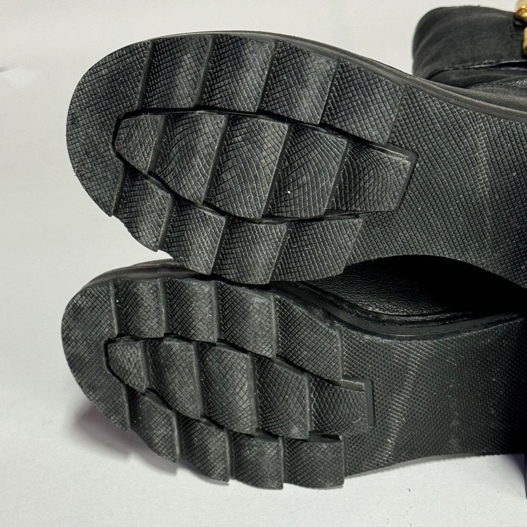 ラムチョコちーずさん専用PRADA ブーツ23cm(35.5)牛革/3U5360