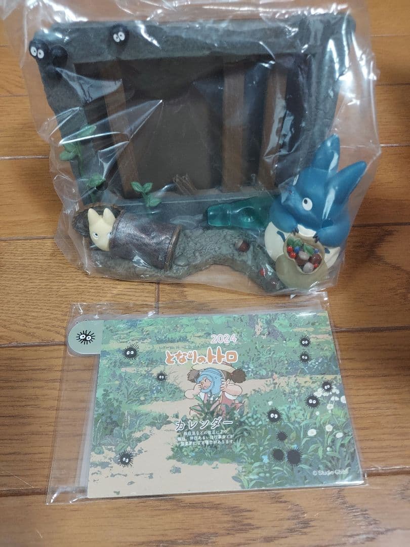 となりのトトロ　ジオラマカレンダー　草壁家の軒下2024