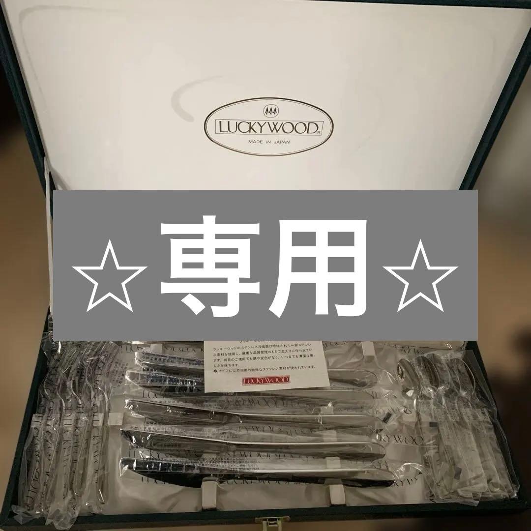 ⭐︎kiyura⭐︎ラッキーウッド 18-10 ステンレス 25本セット