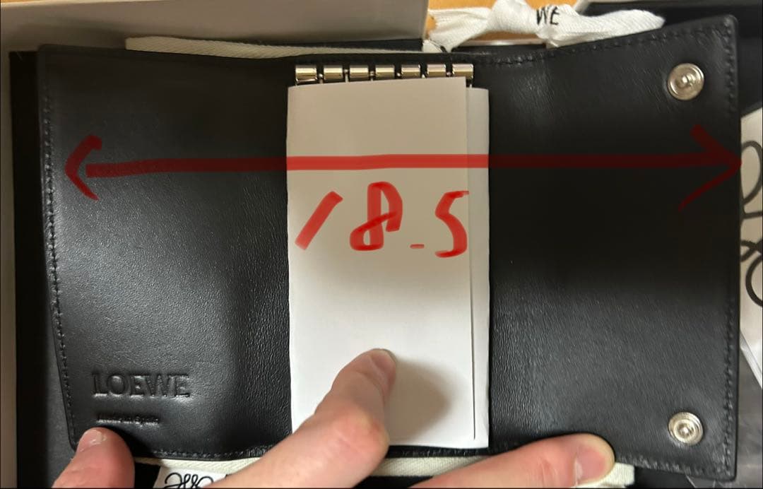 LOEWE ロエベ キーケース メンズ レザー アナグラム 6連