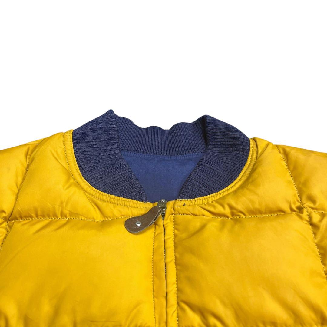 80s 90s Eddie Bauer カナディアンベスト リバーシブル ダウン