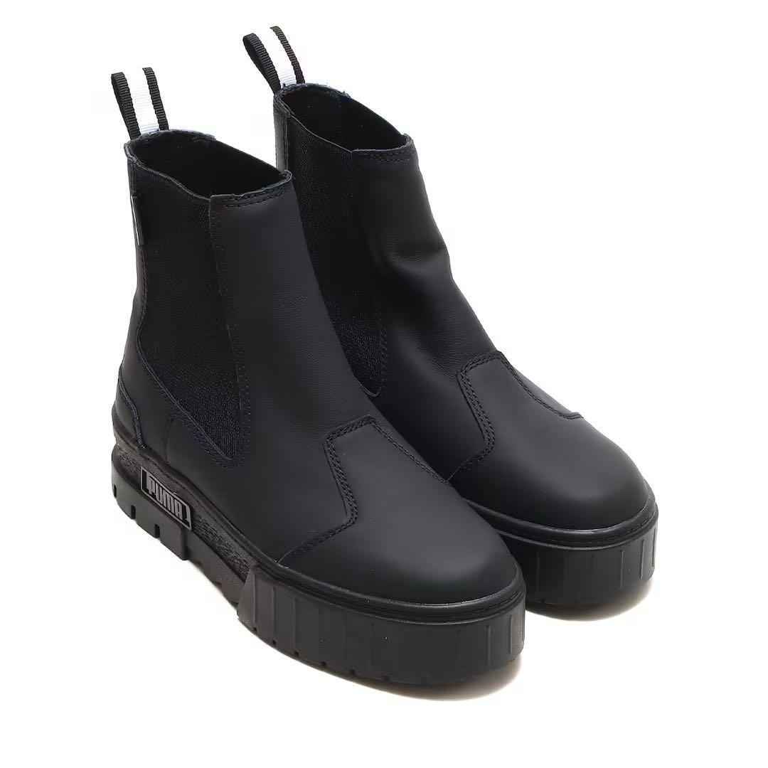 PUMA MAYZE CHELSEA POP ブラック 24.5cm