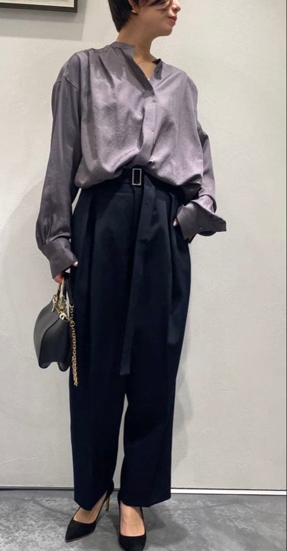 Chaos ファルマトラウザーパンツ　ネイビー　36 訳あり