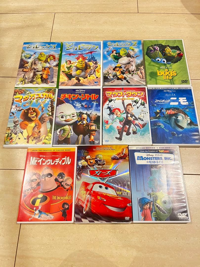 Disneyディズニー他 アニメ映画 DVD11本セット