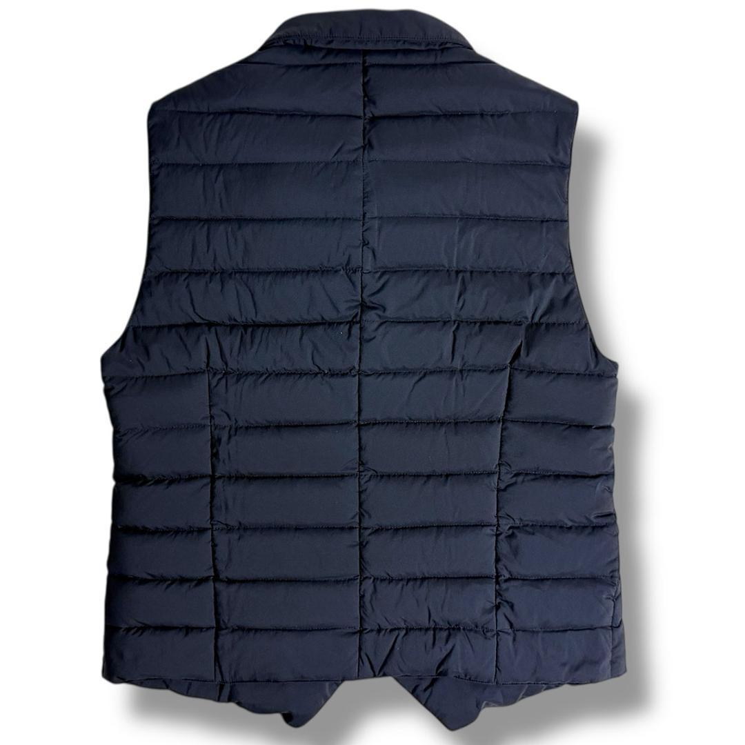J5119 美品 ムーレー シドニー 軽量ダウンベスト ネイビー 44