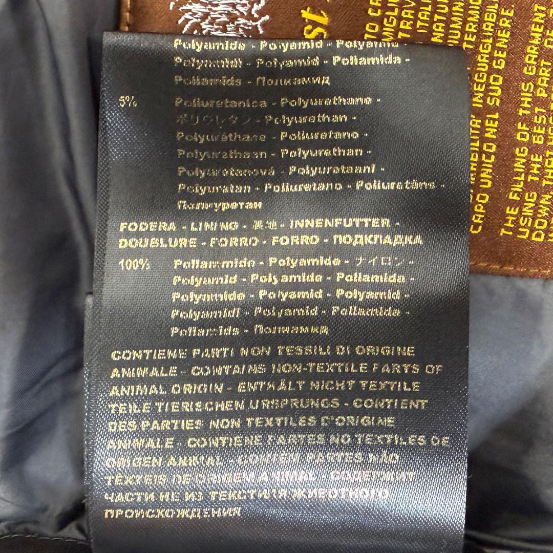 J5119 美品 ムーレー シドニー 軽量ダウンベスト ネイビー 44