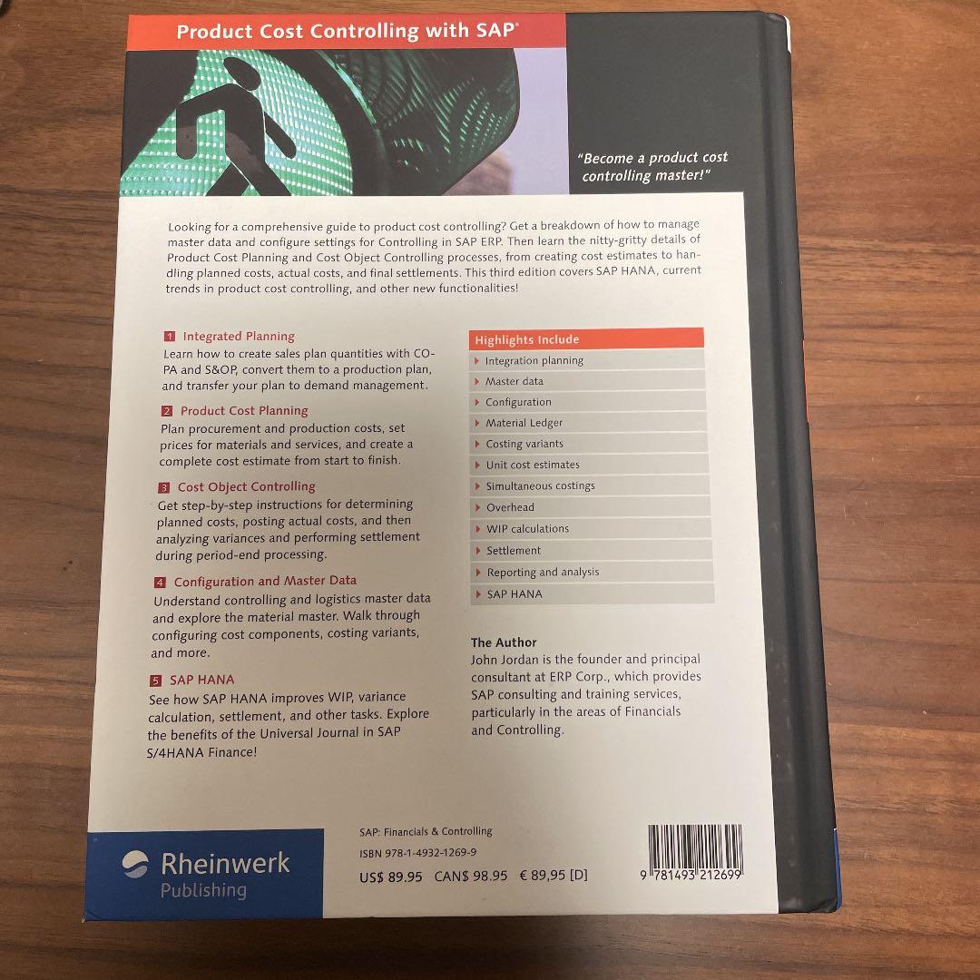 コンピュータ・IT Product Cost Controlling with SAP