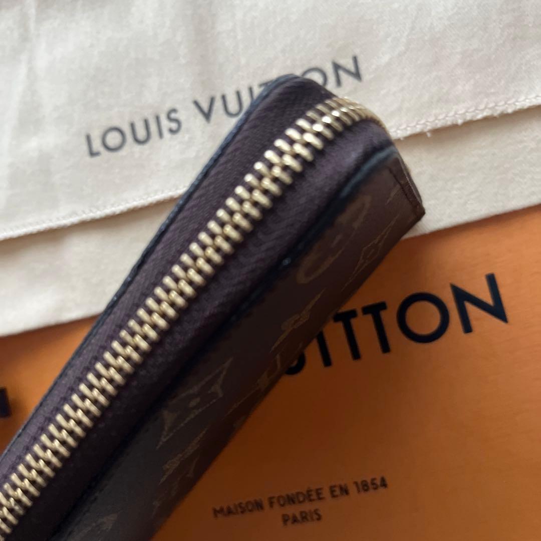 きみどり　ルイヴィトン　ポルトフォイユ　クレマンス　ラウンドファスナー