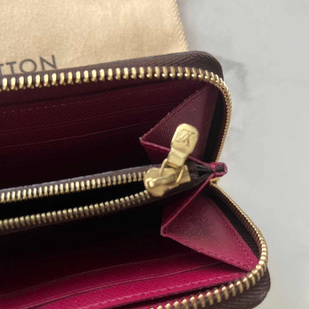 きみどり　ルイヴィトン　ポルトフォイユ　クレマンス　ラウンドファスナー