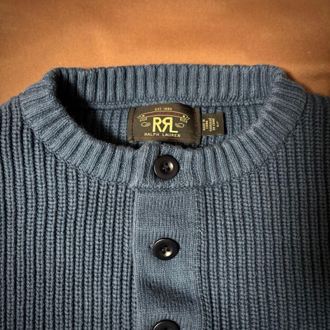 RRL ヘンリーネック　セーター