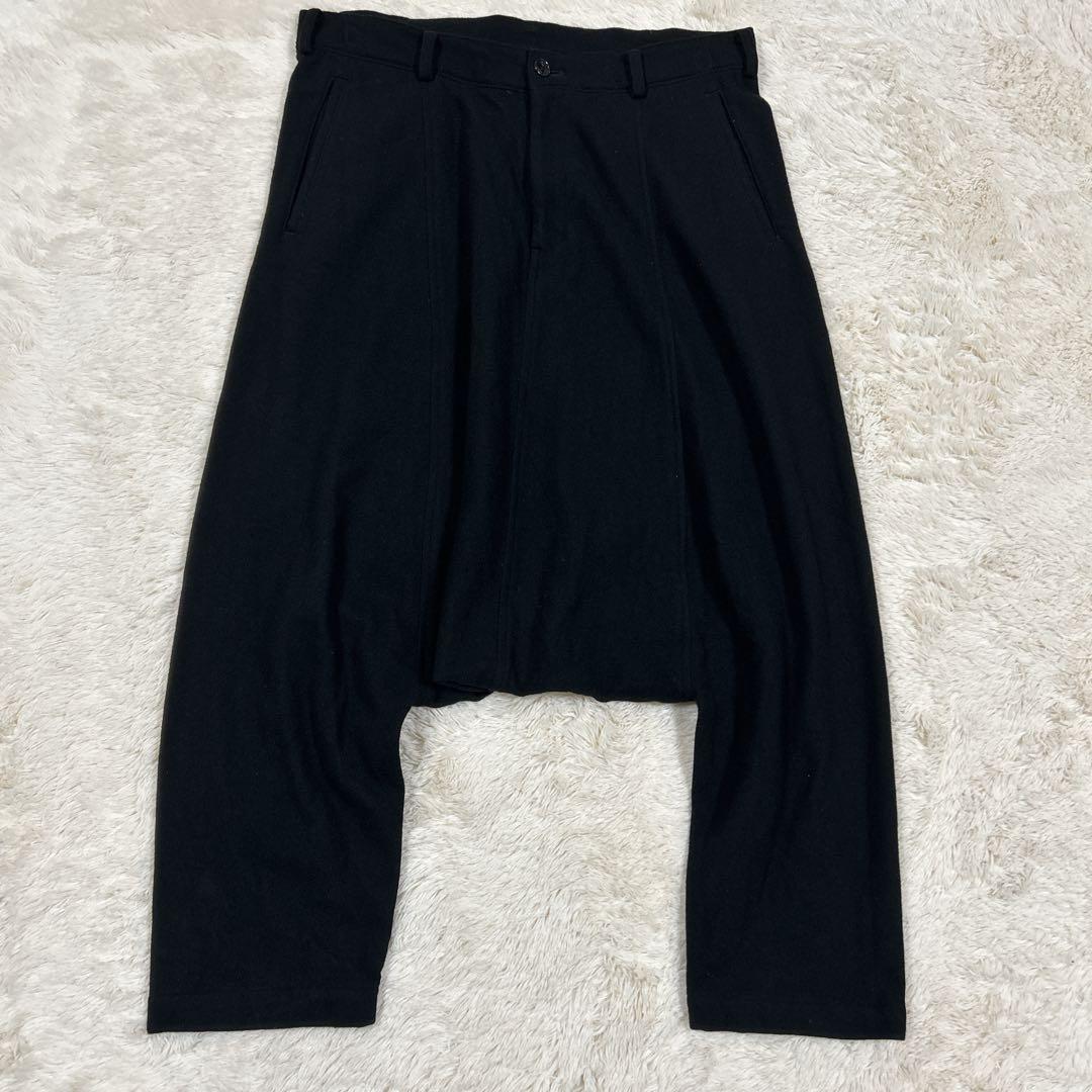 【大人気】コムデギャルソン　サルエルパンツ　黒　M ウール90%