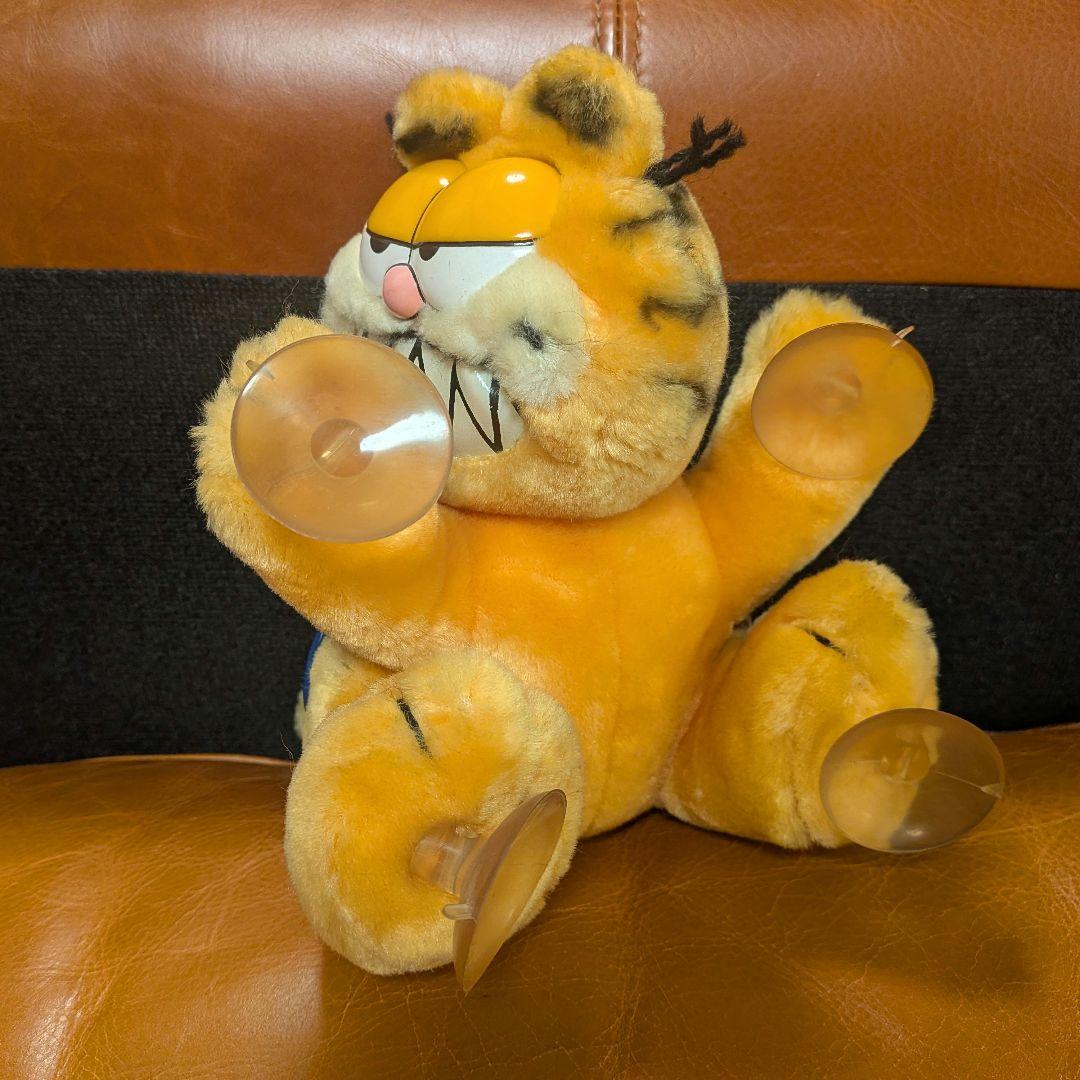 ガーフィールド プラッシュ 吸盤付き Make My Day ぬいぐるみ