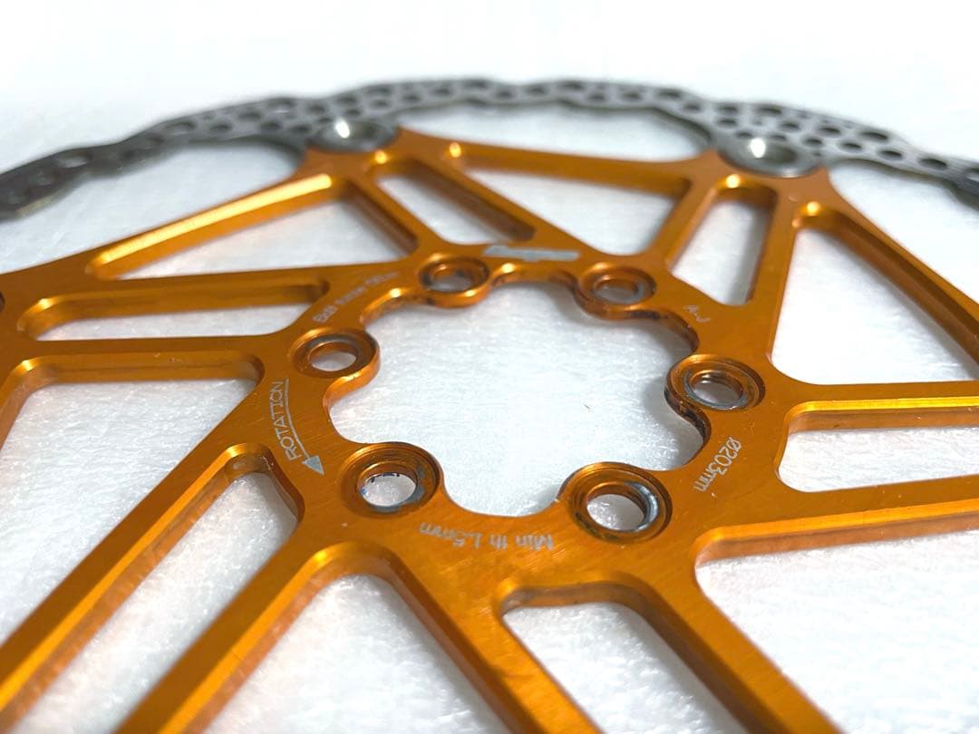 HOPE ディスクローター 203mm オレンジ