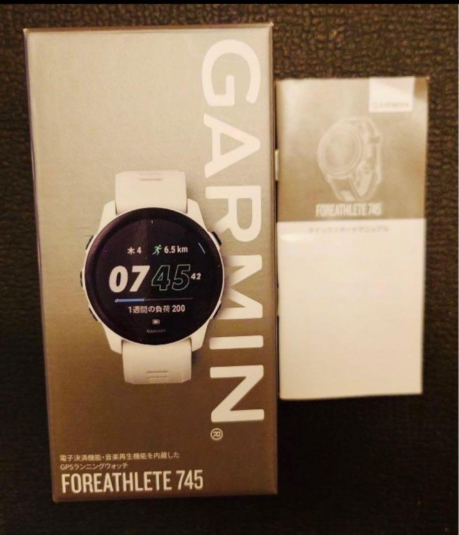 その他 GARMIN ForeAthlete 745 White