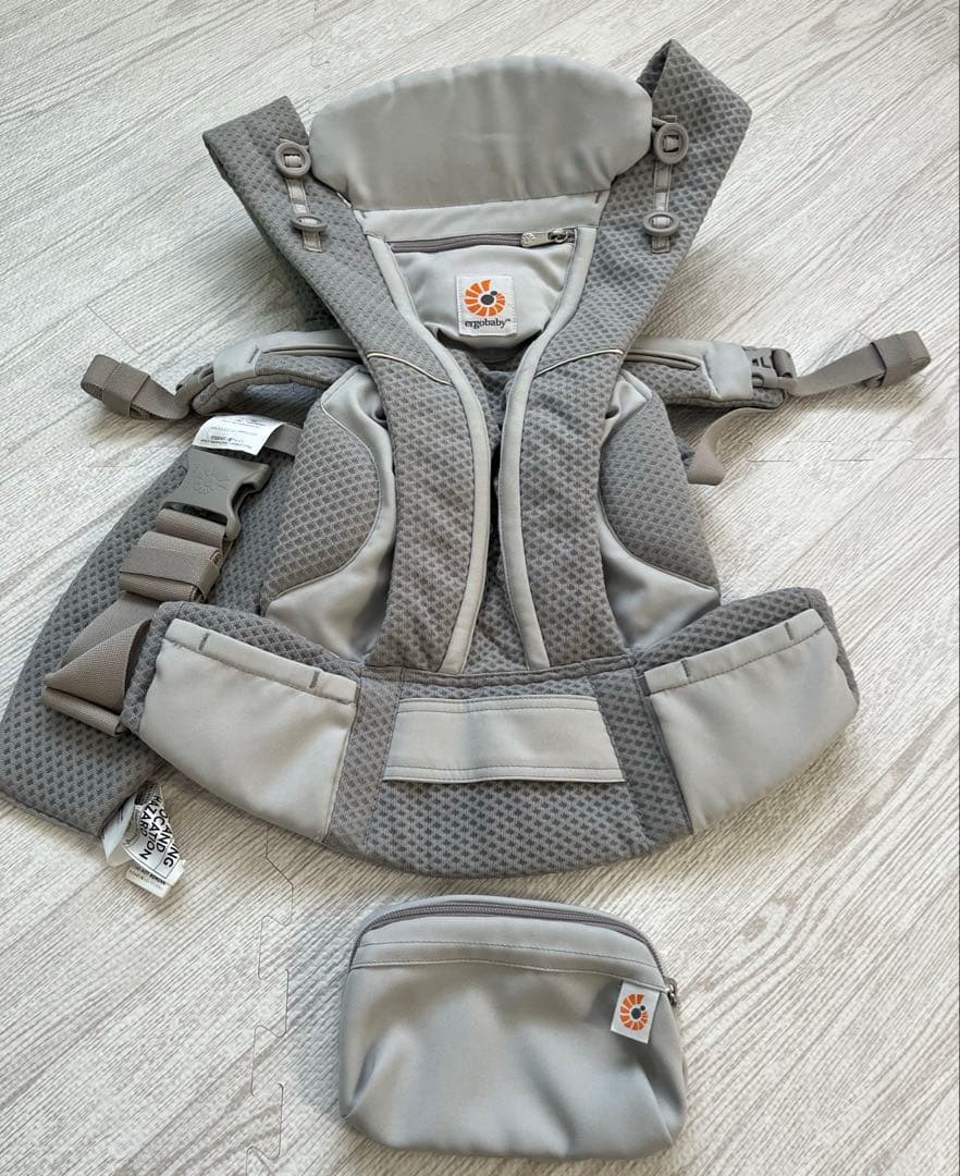 エルゴベビー オムニブリーズ　抱っこひも グレー