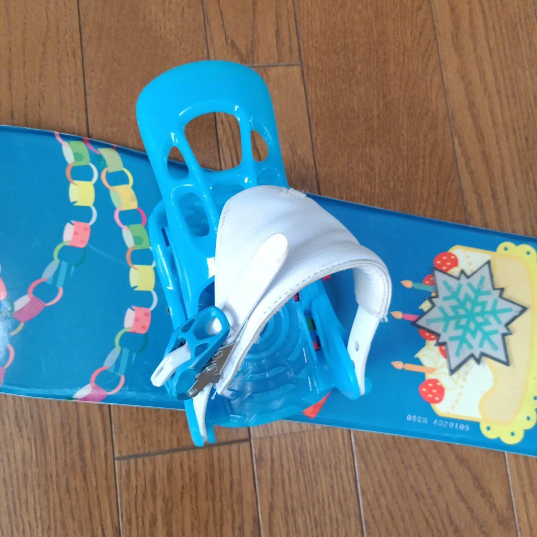 90CM キッズ スノーボード ビンディング セット