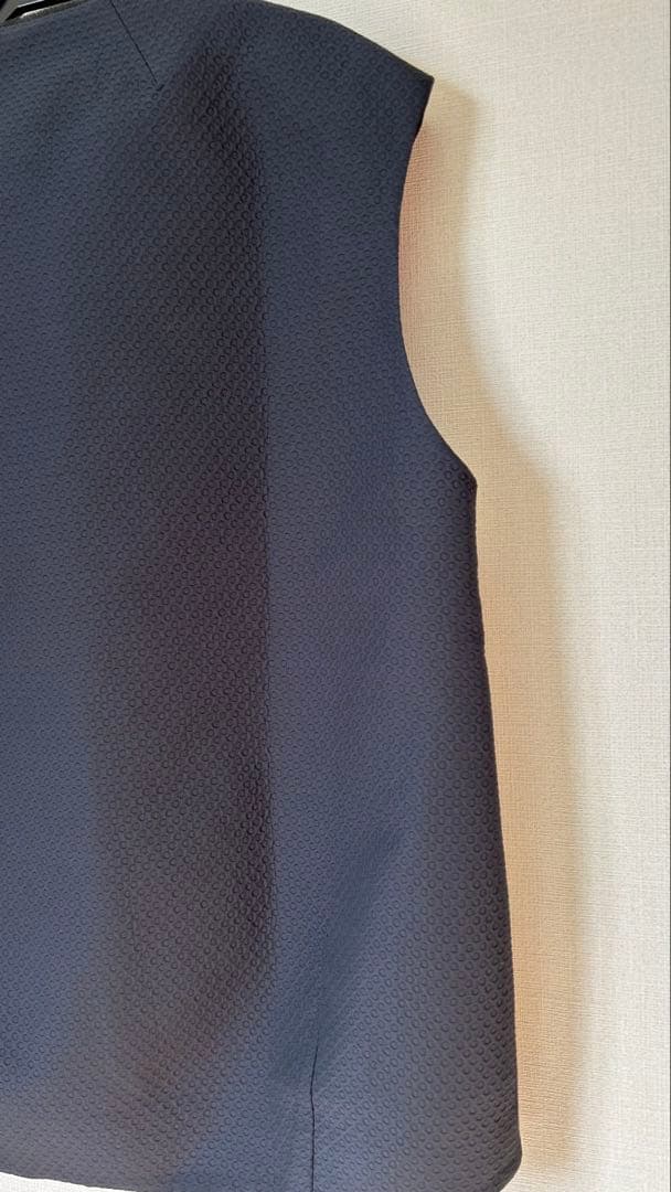 ballsey ピンドットマトラッセ コクーンジレ